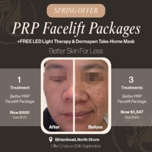 PRP Facelift Packages